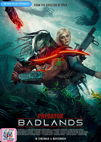 "Predator: Badlands," which stars Elle Fanning and Dimitrius Schuster-Koloamatangi, is set in the future on a remote planet, where a young Predator (Schuster-Koloamatangi), outcast from his clan, finds an unlikely ally in Thia (Fanning) and embarks on a treacherous journey in search of the ultimate adversary.